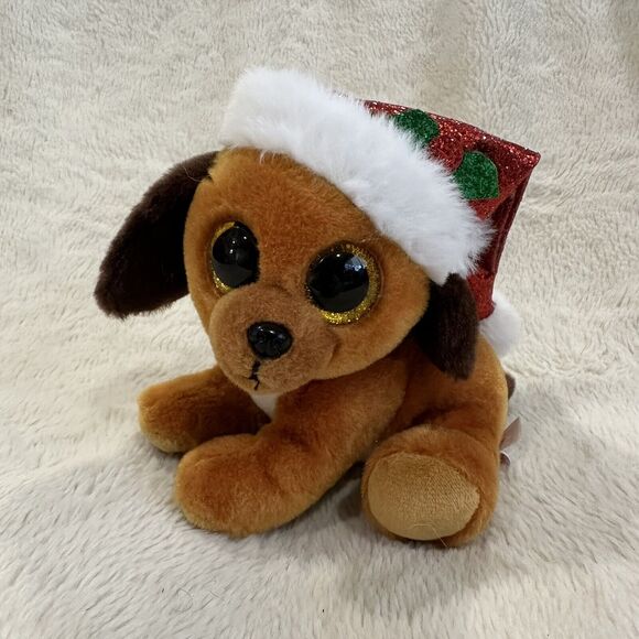 Ty Beanie Boos Howlidays Holiday Christmas Dog Plush Stuffed Animal Toy - Picture 1 of 6